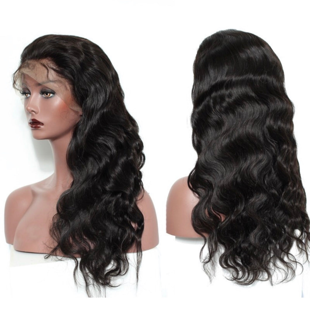 Lace front body wave wig